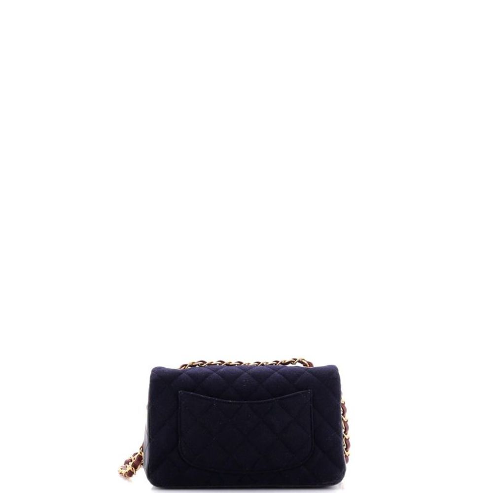 Chanel Paris-Hamburg Charms Classic Single Flap Bag Quilted Wool and Lambskin Mi - Picture 4 of 7